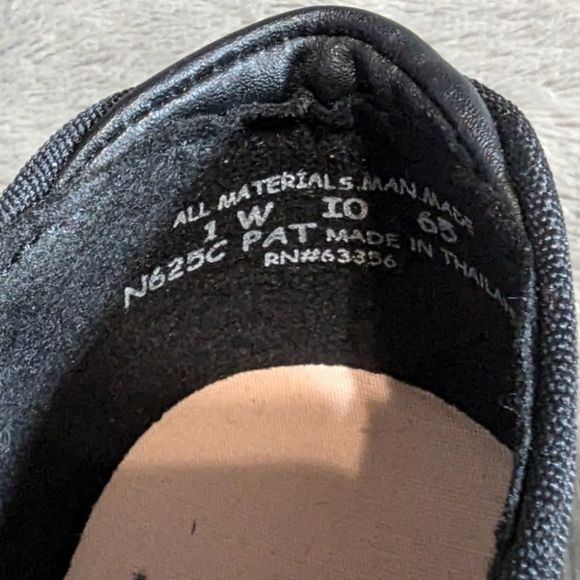 Capezio tap dance shoes size 1 in black patent leather excellent condition - Picture 6 of 10